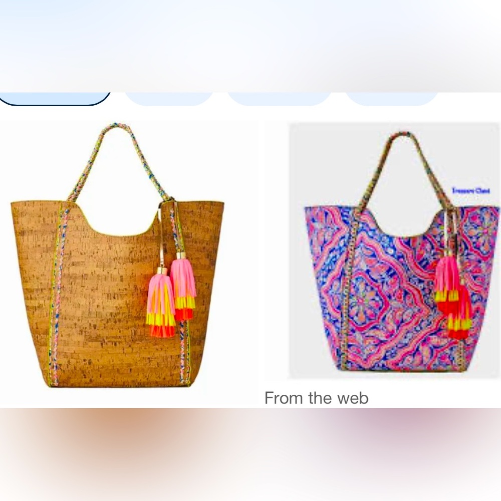 Amazing hard to find Lilly Pulitzer Reversible Seaside Pool Tote Bag 🔥